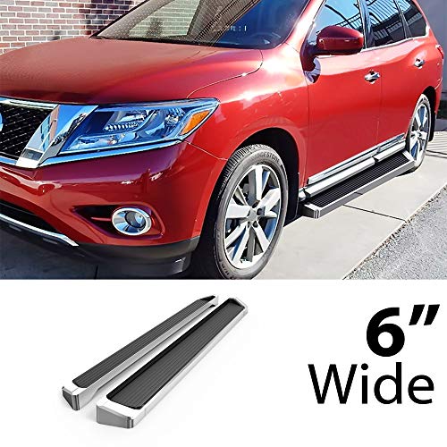 Estribos laterales compatibles con Nissan Pathfinder 2013-2021 miniatura 2