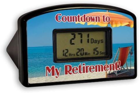 Big Mouth Toys Countdown Timer - Retirement Red Chair (Blister)