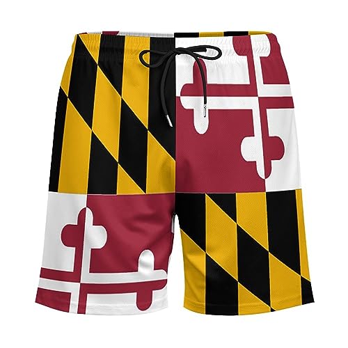 Men's Summer Flag Swim Trunks Quick Dry Surf Boardshorts Bathing Suit Shorts with Pockets4