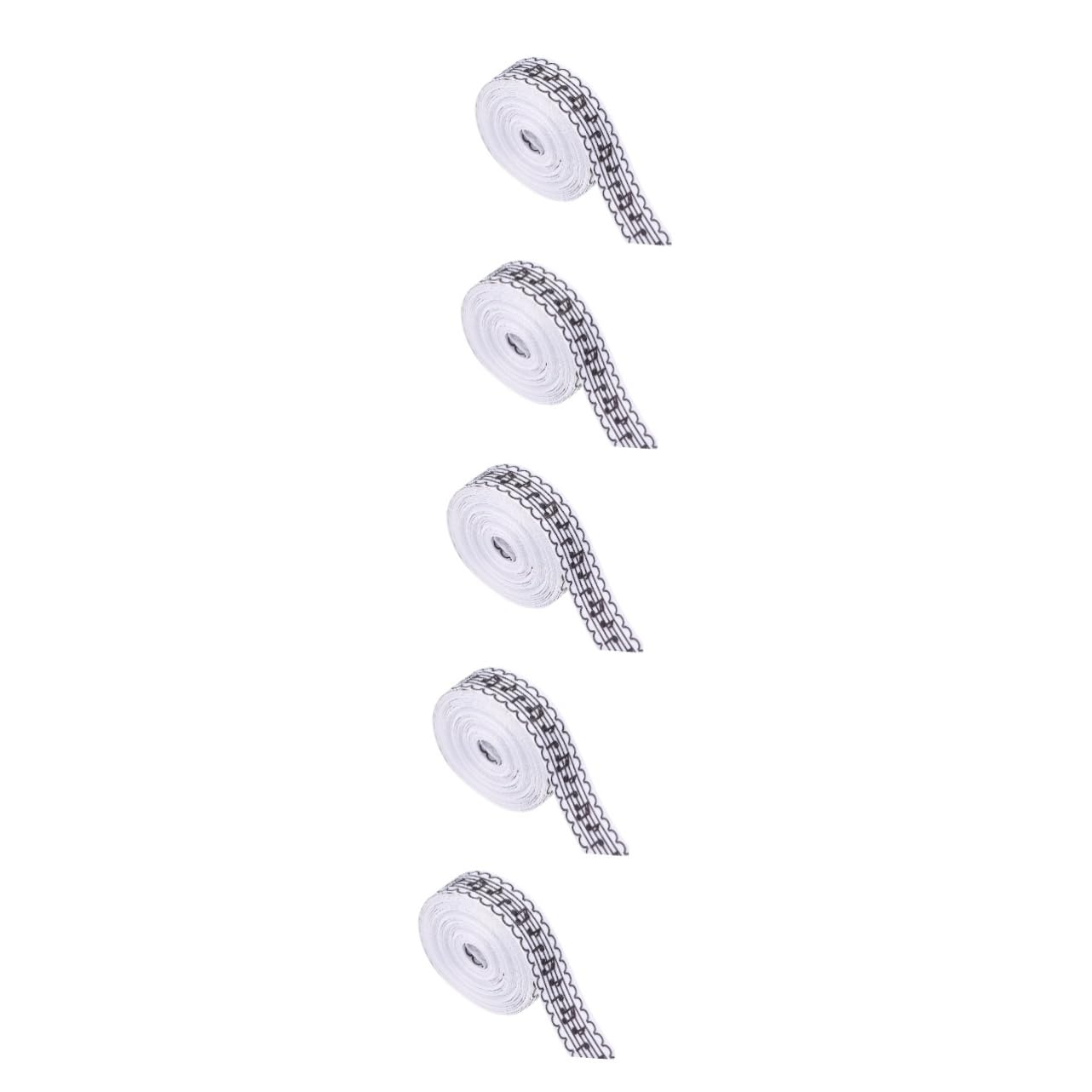 Ruban notes de musique SEWACC d'une finition soignée pour parfaire vos ornements de coiffure DIY