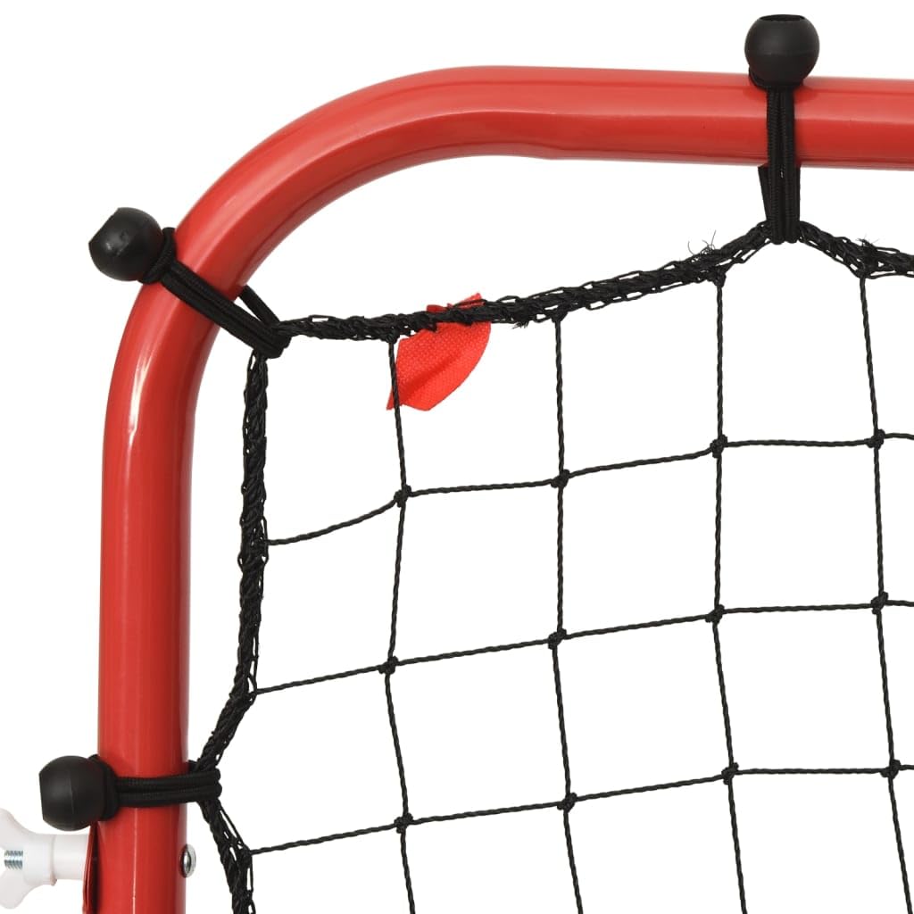 SKM Fußball-Rebounder Verstell 96x80x96 cm Stahl und PE,Sportartikel,Athletik,Fußball,Fußballtor-Zubehör,3.36 kg,93736