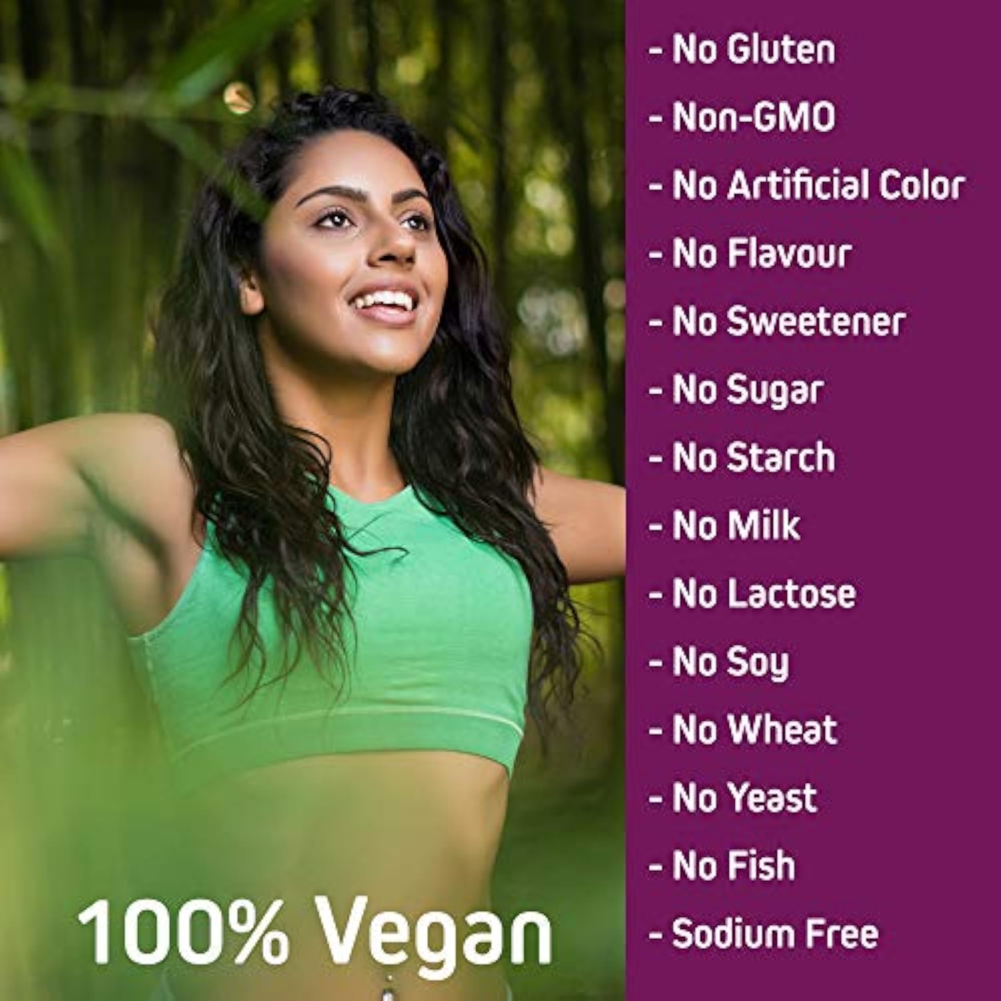 HealthyHey Gaozaban Leaf Extract, 500mg, 60 Capsules