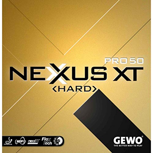 GEWO Nexxus XT Pro 50 revêtement rigide pour briller lors de vos tournois