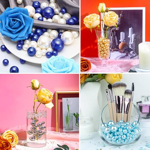 Perlas flotantes para rellenar jarrones decorativos con velas flotantes 8