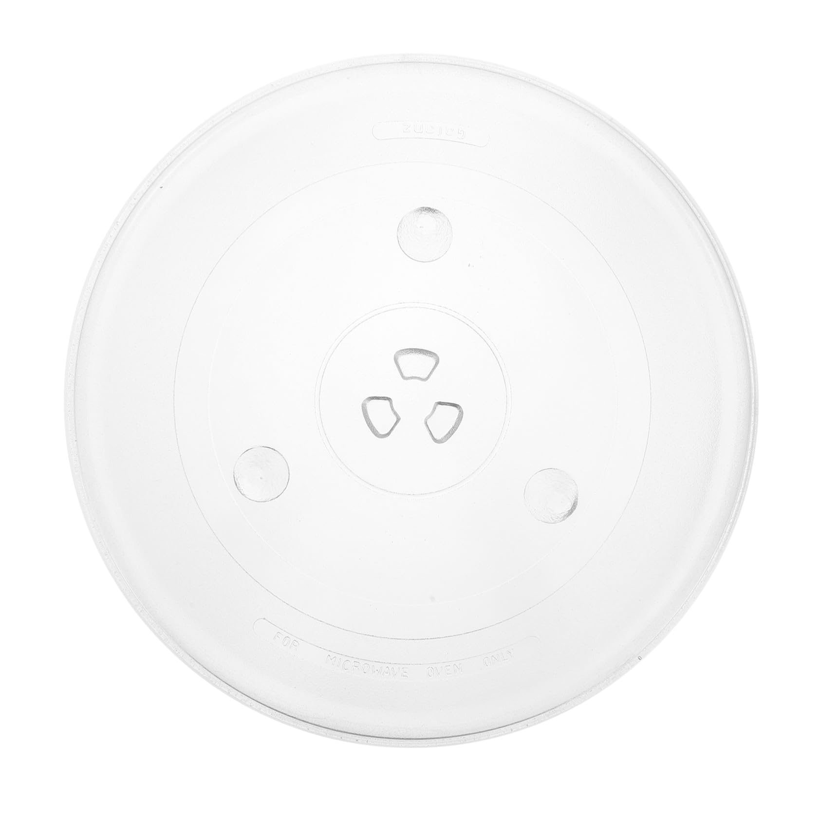 Hemobllo Plato Giratorio de Vidrio para Microondas y Horno Resistente y Duradero Compatible con Múltiples Modelos Fácil de Instalar y Seguro para Calentar Alimentos
