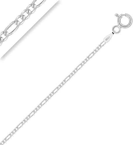 Quadri - Bracciale in Argento 925 elegante con Catena odello Figaro