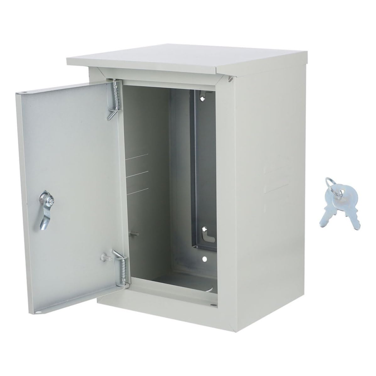 Caja Eléctrica Exterior de Aluminio, y Antipolvo para Montaje en Pared