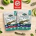 Rachael Ray Nutrish Smoochies Brushes Natural Long Lasting Dog Dental Chews, Apple & Mint, Small/Medium Size, 26 Treats, Grain Free