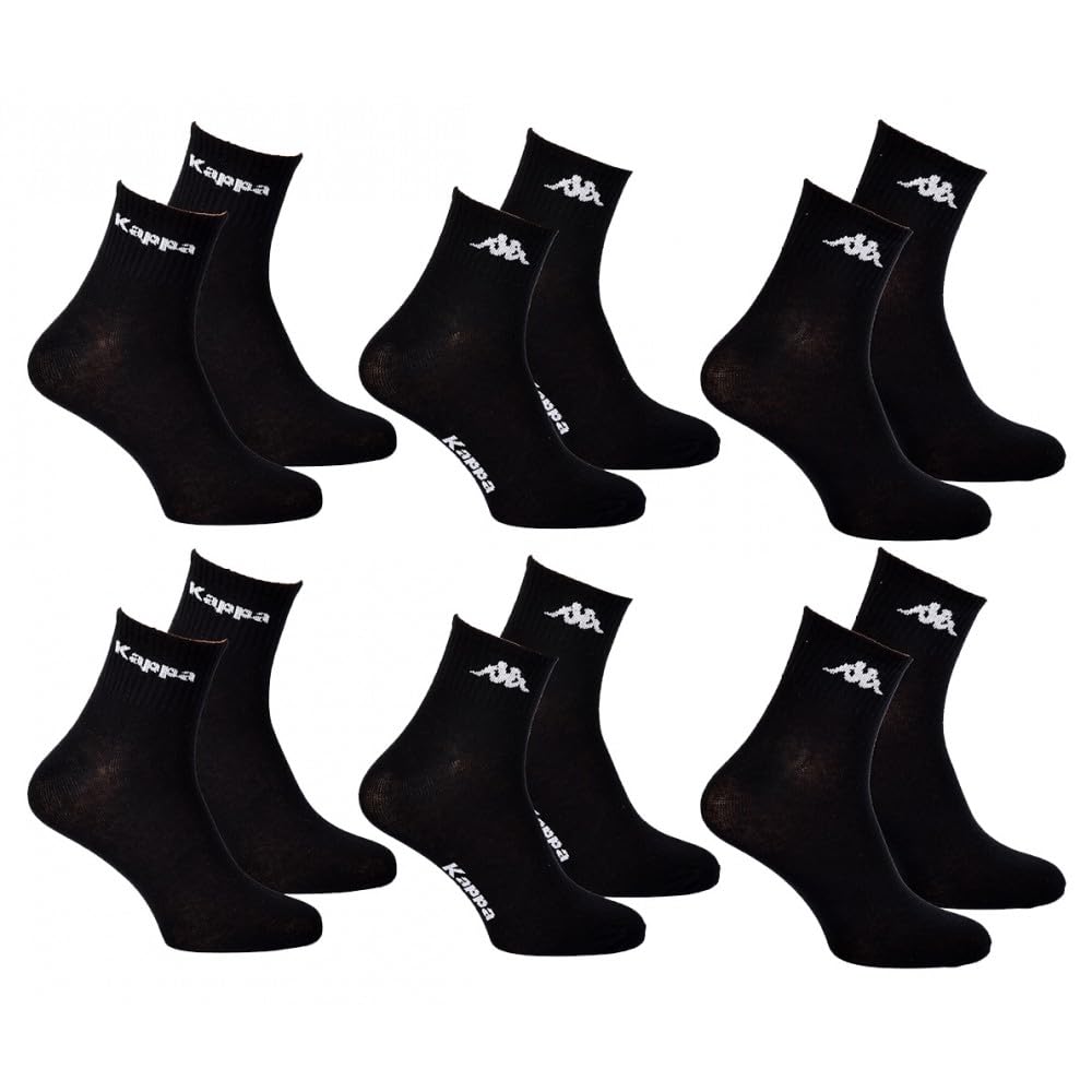 OZABI Women's Quarter Kappa Socks Set of 6, Pack of 6, 3248, 36-41 EU