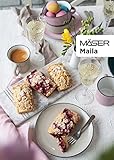 Mäser Geschirr-Set, Steingut Maila Rosa/Grau/Blau/Grün, 4-Personen-Set, Bunt