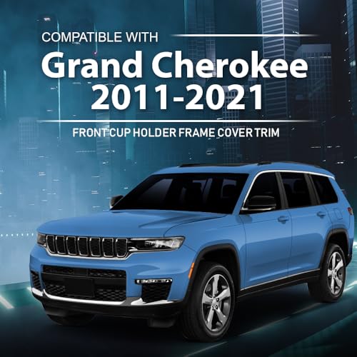 Marco Cromado para Portavasos Delantero Jeep Grand Cherokee 2011-2021 miniatura 3