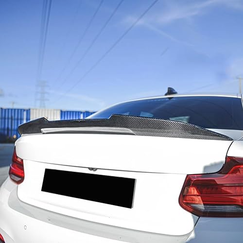 Miniatura 3 de MCARCAR KIT Alerón de maletero de fibra de carbono real para BMW Serie 2 F22 Coupé y F87 M2 2014-2021 Tapa trasera Highkick Tail Wing Lip 220i 228i