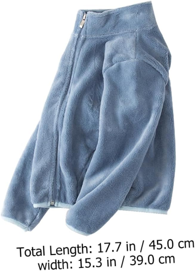 Fleece Children's Coat Boys Hoodie Jacket Girl Fluffy Clothes Autumn Winter Coat Girl Cardigan Winter
