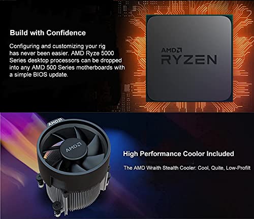 INLAND Micro Center AMD Ryzen 5 5600X Desktop Processor 6-core Up to 4.6GHz Unlocked with Wraith Stealth Cooler Bundle | MSI MPG B550 Gaming Plus ATX Gaming Motherboard (AMD AM4, DDR4, PCIe 4.0, M.2) 5 INLAND Micro Center AMD Ryzen 5 5600X Desktop Processor 6-core Up to 4.6GHz Unlocked with Wraith Stealth Cooler Bundle | MSI MPG B550 Gaming Plus ATX Gaming Motherboard (AMD AM4, DDR4, PCIe 4.0, M.2) - Image 3