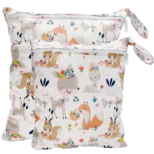 TRASUN Wetbag Kindergarten Nasstasche Windel Taschen Schwimmsachen...