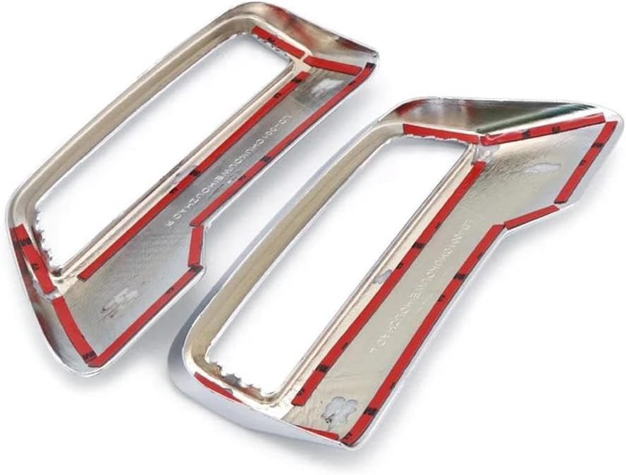 Spare Parts 2pcs Auto Accessory Rear Exhaust Muffler Tail Pipe Cover Trim For Peugeot 3008 MK2 5008 2016-2019