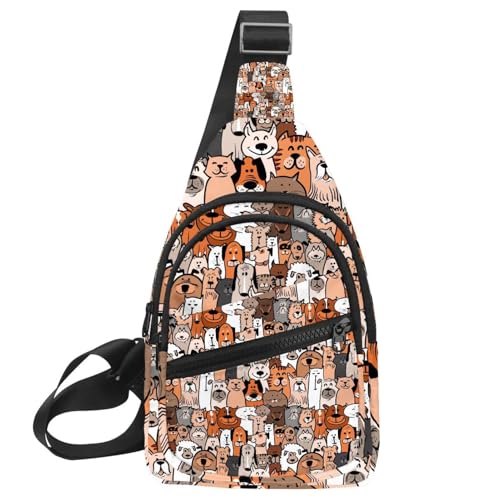 Sac à bandoulière pour chat et chien de voyage compact multicolore pour petit animal