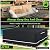 HIGHTQURO Patio Furniture Covers Waterproof, Heavy Duty 600D Outdoor Furniture Covers for Outside Sectional Sofa Set,Tear Resistance and Anti-UV,110"L x 84"W x 28"H, Black with White Border