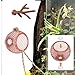 Brown Jumping Spider Hide Accessories Set, Jumping Spider Enclosure with Magnetic Antler, Metal Spider Hideout with Simulated Antler, Jumping Spider Habitat Cute Decoration