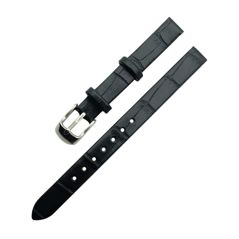 EWatchAccessories 22mm Black Brown Light Brown TAN White Genuine Leather Watch Band Strap with Silver Stainless Steel Buckle Clasp (Choose The Size) (B08WRR2SRC) Amazon Price History, Amazon Price Tracker