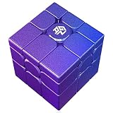 CuberShop GAN Mirror M Cube UV Coated, 2022 New Version, Magnetic Mirror, 3x3 2022 Magnetic Speed Cube Puzzles, Purple Color Funny Cube, GAN Irregular Magic Cube in 2022