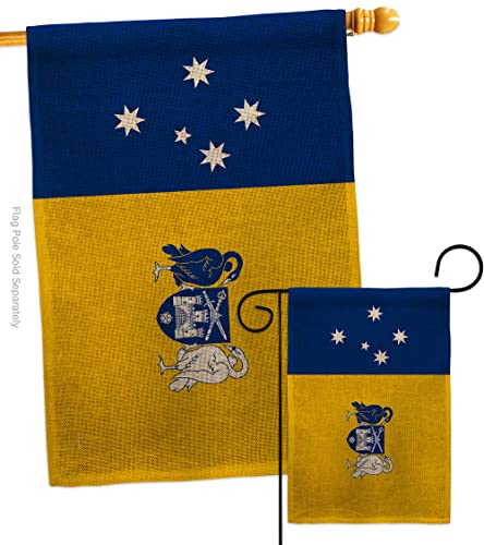 Americana Home & Garden Australia Australian Capital Territory Garden House-Set Regional Tony Couch Sydney Oceania Country Particular Area Banner Small Yard Gift Double-Sided, Made in USA