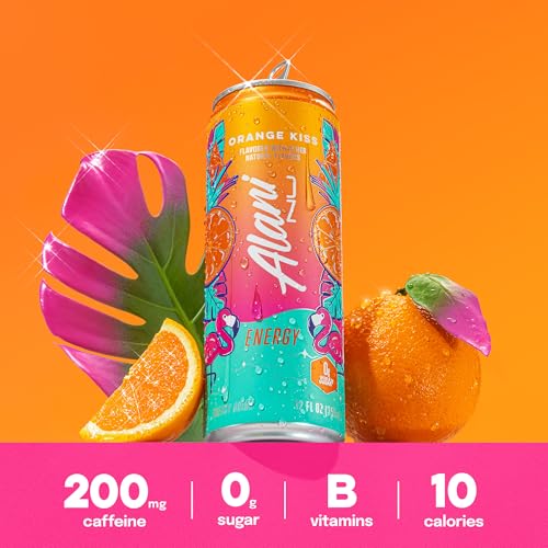Alani Nu Orange Kiss Sugar Free Energy Drink (Pack of 12) - image 5