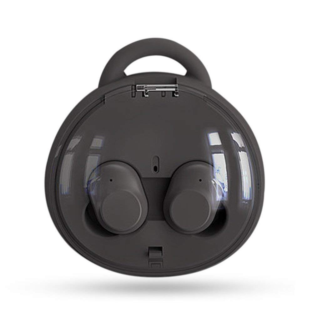 Mini Invisible Earbuds—Hellodigi Touch Control Wireless Bluetooth Earphone Mini in-ear Earbuds Headphone IPX5 Waterproof,Noise Canceling Sports Earphone For All Bluetooth Devices(Black)