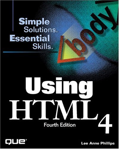 Using Html 4 (Using Series): 9780789715623: Computer Science Books ...