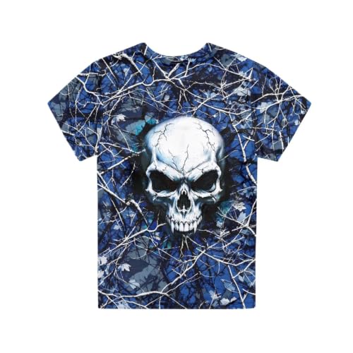 Image of Xhuibop Kids T Shirts for Boys Size 3-16 Girls Short Sleeve Sportswear Active Tops