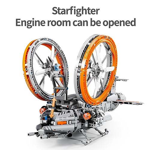 iM.Master Star Fighter 817 pièces : jeu de construction briques vaisseau spatial
