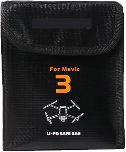Funda de batería a prueba de explosiones bolsa de almacenamiento segura para DJI Mavic 3 Classic Caja protectora ignífuga Radiación para DJI Drone