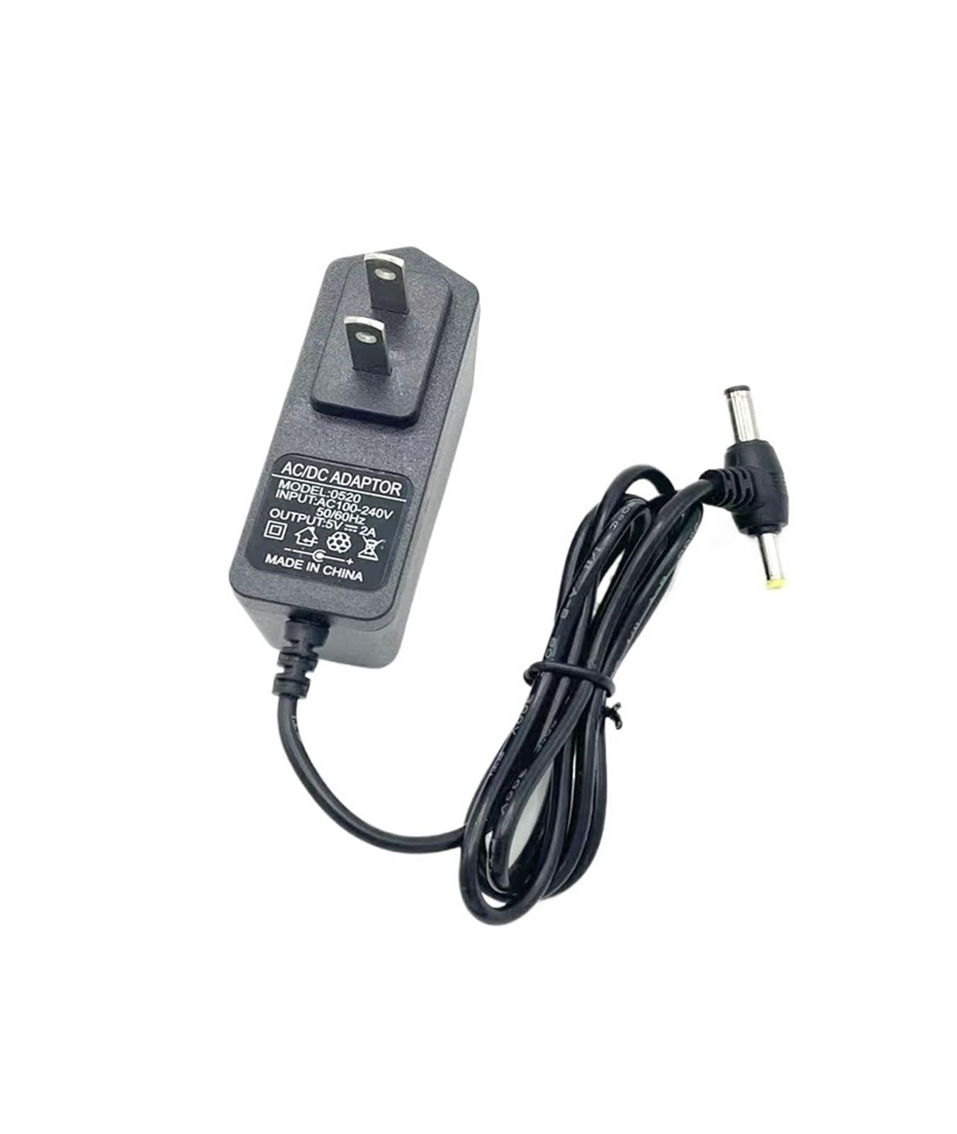 Transformador 5V 2A con clavija 5.5mm 4.0mm para decodificador barra de luz y router