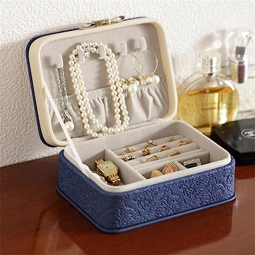 Boîte à bijoux portable anti-nœuds pour ranger vos colliers et bagues - 3