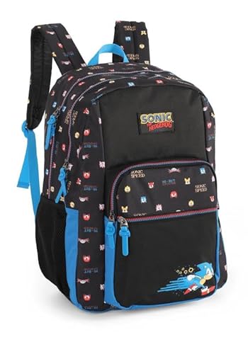Mochila Luxcel Sonic Notebook Preto Mj47551so