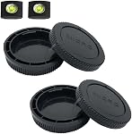 Capuchon avant du corps et couvercle arrière de la lentille pour Nikon D7500 D7200 D7100 D7000 D5600 D5300 D5200 D5100 D3500 D3400 D3300 D3200 D3100 D850 D810 D800 D750 D600 D90 D80 Plus de Nikon F Mount DSLR et lentille