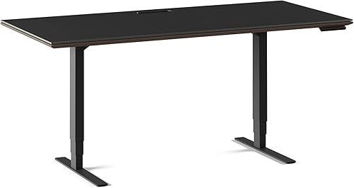 BDI Furniture Sequel 20 - Escritorio de pie 6152-66 x 30 pulgadas para el hogar u oficina, altura eléctrica ajustable con memoria preestablecida y