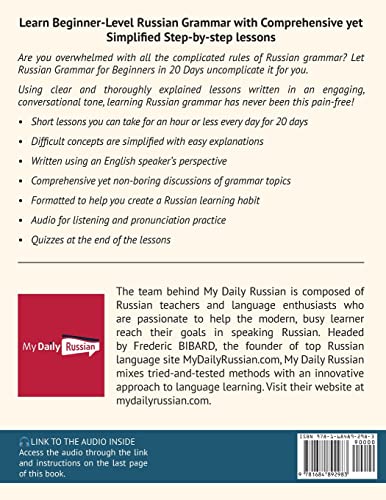 Russian Grammar for Beginners Textbook + Workbook Included: Supercharge Your Russian With Essential Lessons and Exercises image 4
