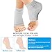 Heel Moisturizing Socks - Codreamauto Moisturizing Gel Heel Sleeves Toeless Spa Gel Socks - Humectant Moisturizer Heel Balm Foot Treatment Care Heel Softener