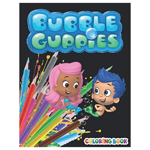 Bubble Guppies Coloring Book: +40 Bubble Guppies Colouring pages for Kids and Adults,+50 Amazing Drawings - All Characters. Original Design