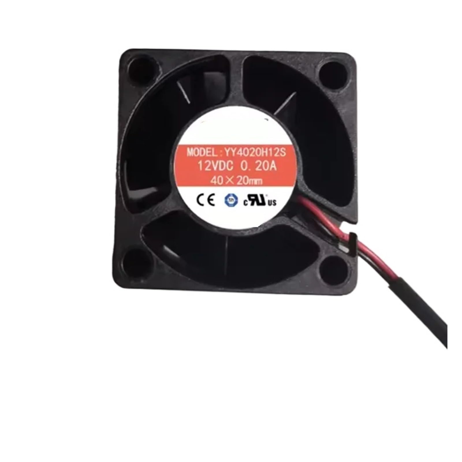 GJEXXPTST 4020 Power Fan YY4020H12S 12V 0.2A Cooling 4cm