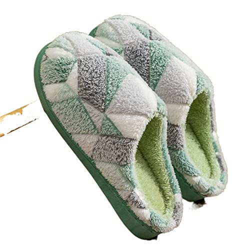 Pantoufles en coton mixtes avec doublure intérieure en velours