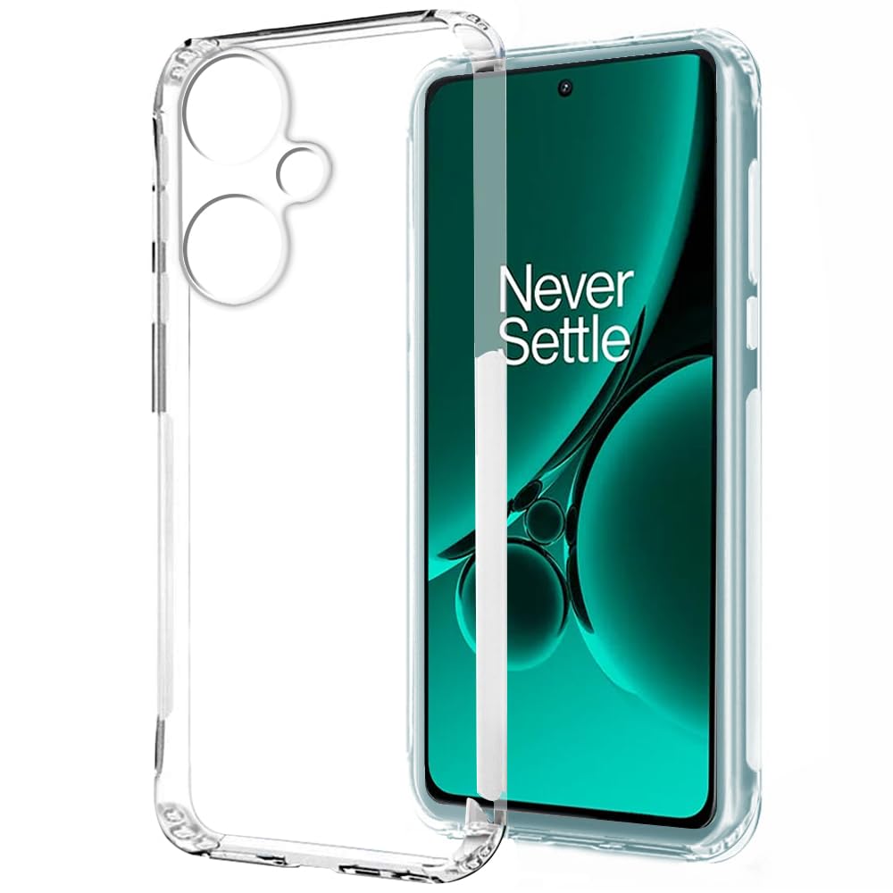 TheGiftKart Back Cover Soft Case for OnePlus Nord CE 3 5G | Best Camera Protection | Inbuilt Dust Plugs & Anti-Slip Grip | Ultra Clear Slim Back Cover for OnePlus Nord CE3 5G (Silicone, Transparent) (B0CDCN5CQB) Amazon Price History, Amazon Price Tracker