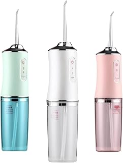 Irrigador Bucal Oral Dental Portátil ElétRico BIVOLT Dentadura Jato D'Agua Limpeza Dental