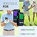 Dprofy Golf GPS Range Finder Work with Dprofy APP, 2Pcs Golf GPS Devices with Voice Output Course and Hole Distance Information, Support Two People Use