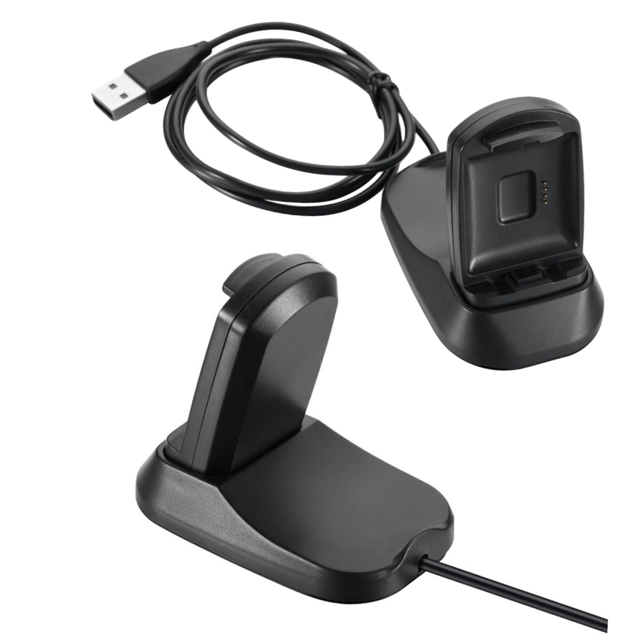 UPKOCH 3pezzi Supporto Di Ricarica Per Smartwatch Blaze Con Cavo Usb Stazione Di Caricamento Compatta e Leggera Per Viaggi e Uso Quotidiano Sicurezza Garantita e Ricarica Veloce