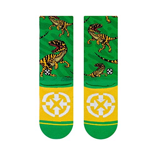 MERGE4 Colby Phillips Velociraptor Youth Unisex Crew Kids Sock2