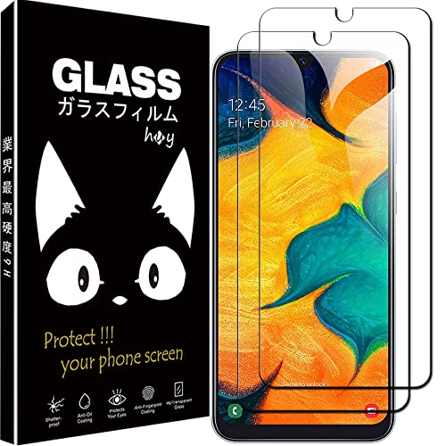 �y2���Z�b�g�zSamsung Galaxy A30 SCV43 �p�̃t�B���� �yHuy�zGalaxy A30 �p�� �t���ی�t�B���� ���Ɏq�f�ލ̗p �����K���X �t�B���� �d�x9H ���� 2.5D �ϏՌ� ������ ���ϋv �ώw�� ��U�h�~���� �M�����N�V�[