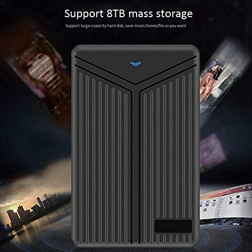 Caja externa USB 3.1 para disco SSD 2.5 pulgadas miniatura 2