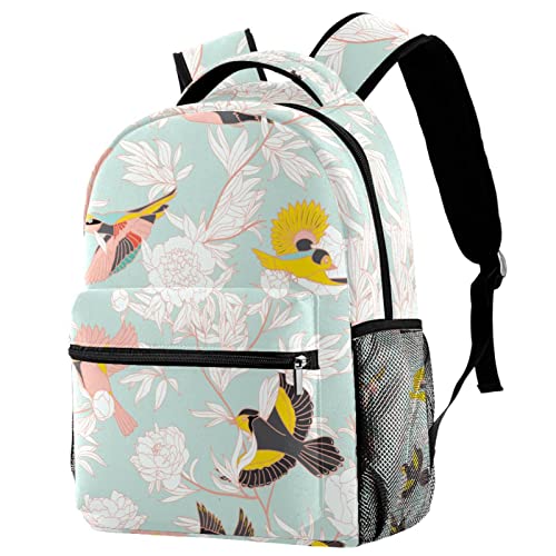 Sac à dos de voyage pivoine léger pour éviter les maux de dos
